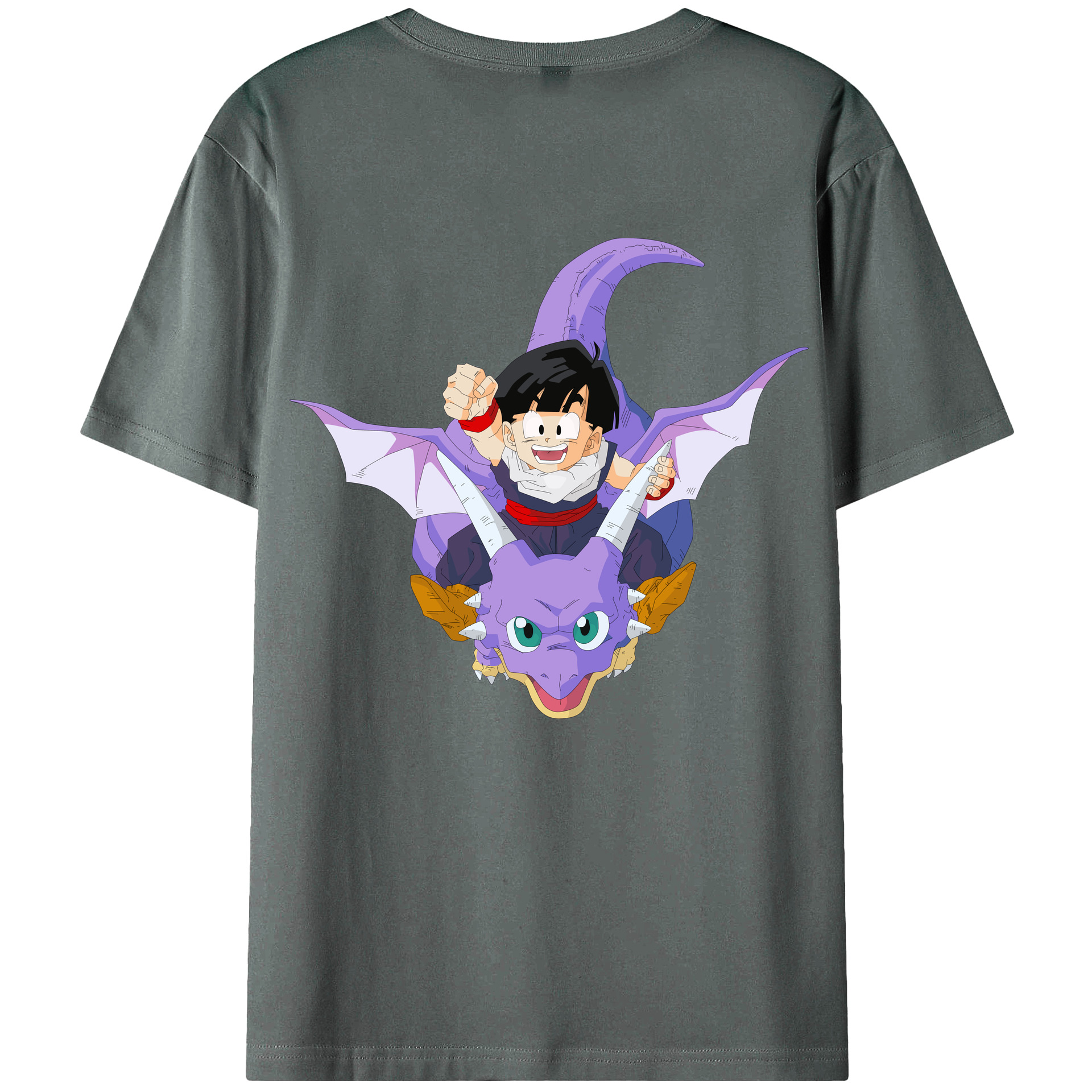 （画像用） ドラゴンボール DRAGON BALL 綿100％ メンズ半袖Tシャツ（バックプリント） 通気性